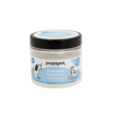 Yogupet Kéfir Liofilizado 40g Probiótico Postbiótico Prebiótico para la salud digestiva de perro y gato